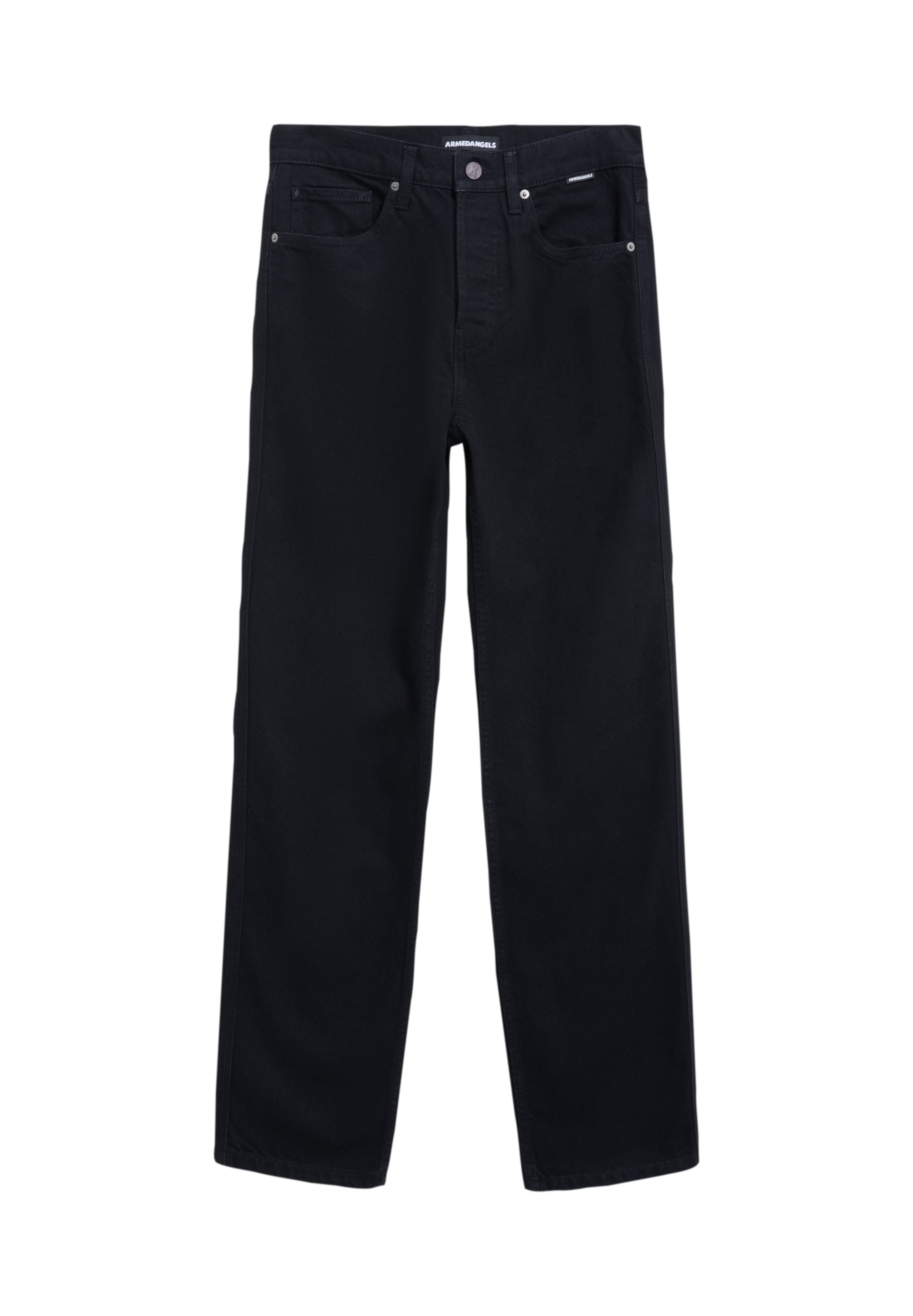 ARMEDANGELS Regular Jeans AVELINE STRAIGHT in Schwarz: Vorderseite