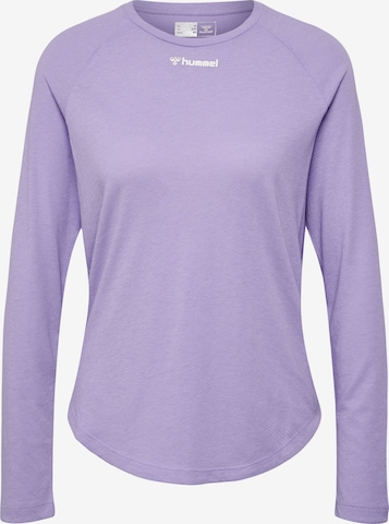 Hummel Performance Shirt in Purple: front