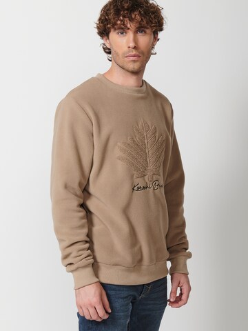 KOROSHI Sweatshirt in Beige