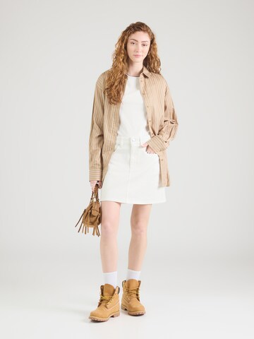 Regular T-shirt Calvin Klein Jeans en beige