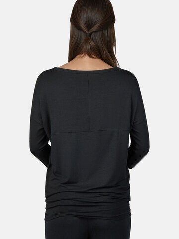 Myjama Schlafshirt 'Cleo' in Schwarz