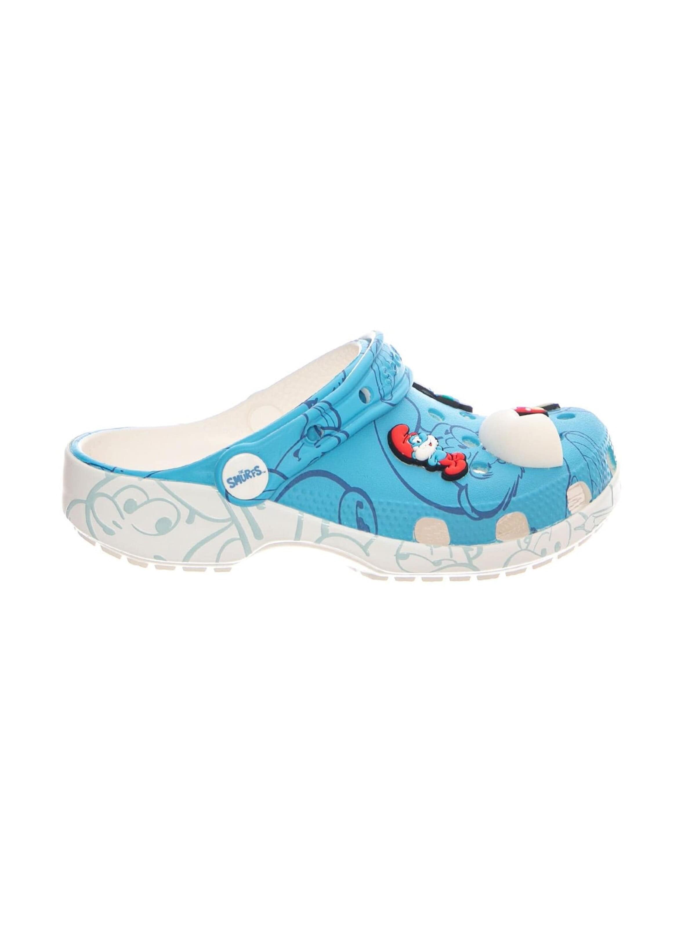Sandalo 'SMURFS CLASSIC CLOG K-MLT' di Crocs in blu: frontale
