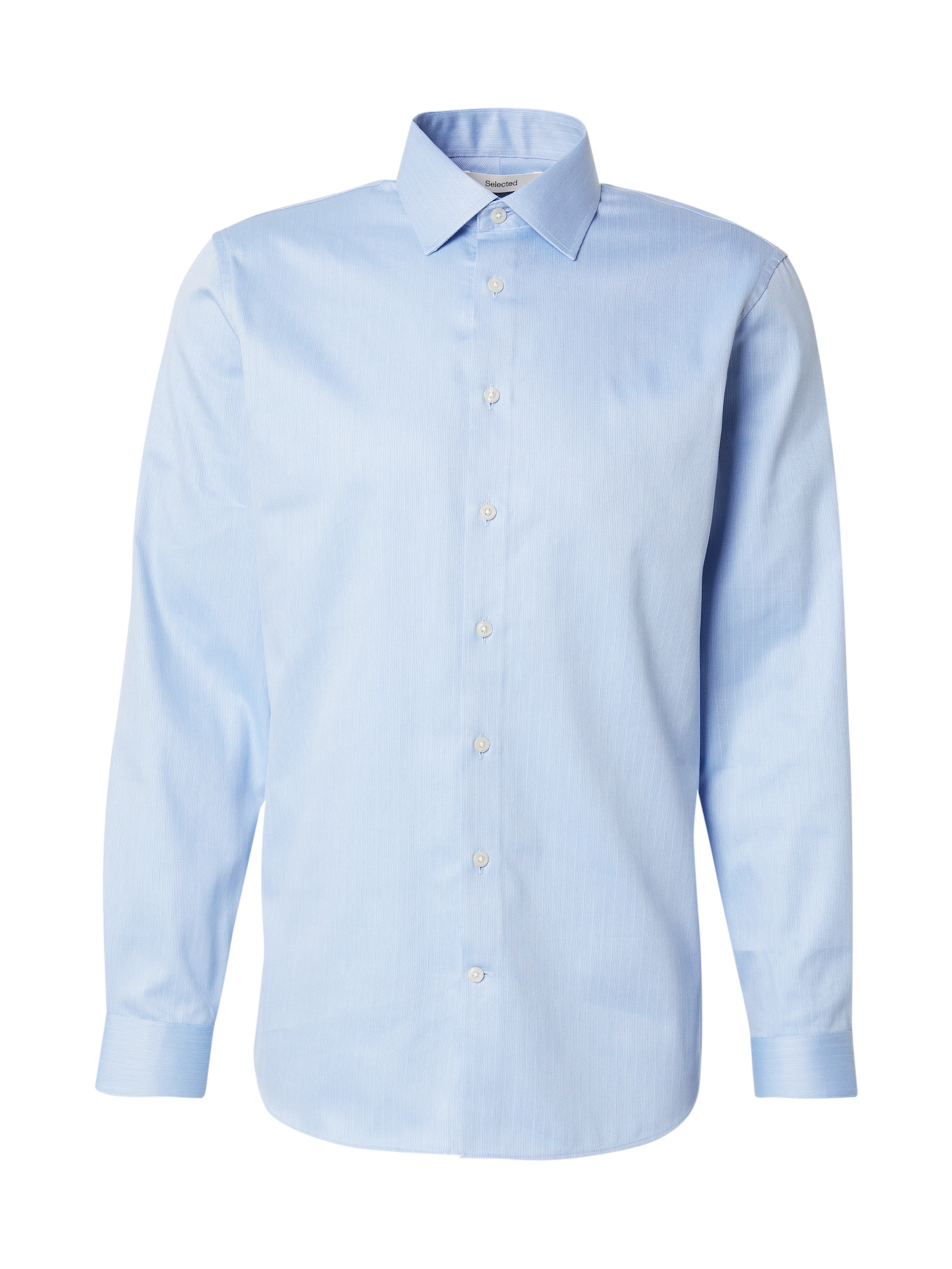 SELECTED Рубашка в Синий: спереди