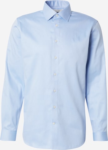 SELECTED - Camisa en azul: frente