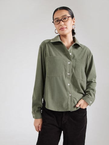 ABOUT YOU Bluse 'Darlin' in Grün: Vorderseite