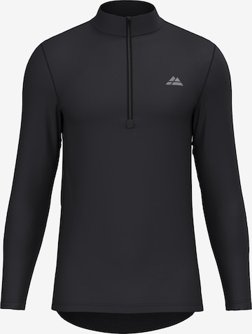 T-Shirt fonctionnel 'Sustain Cycling' DANISH ENDURANCE en noir : devant