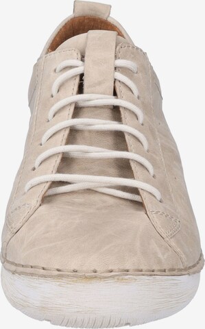 JOSEF SEIBEL Lace-Up Shoes 'Fergey 56' in Beige