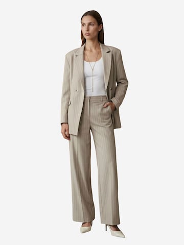 Dilvin Wide leg Pants 'Hose' in Beige