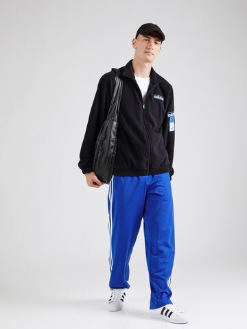 ADIDAS ORIGINALS Fleece Jacket 'Adibreak' in Black