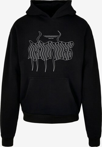 MJ Gonzales Sweatshirt 'METAMORPHOSE V.1' in Black: front