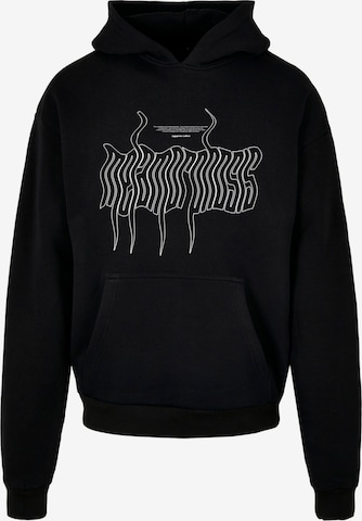 MJ Gonzales Sweatshirt 'Metamorphose V.1' in Black: front