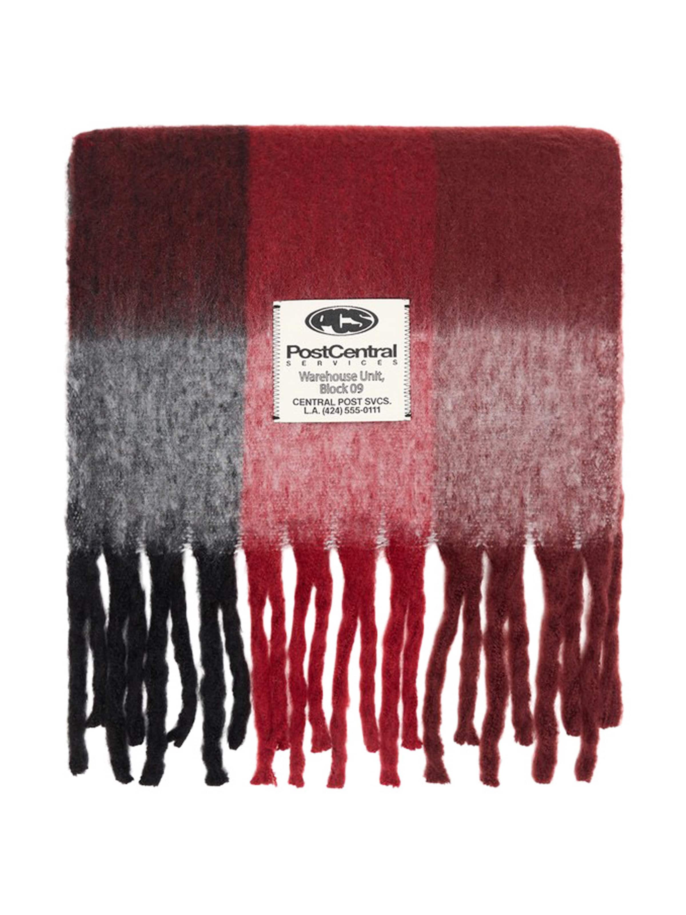 Écharpe Bershka en rouge : devant