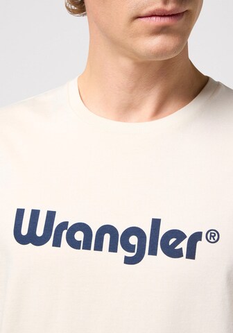 WRANGLER Bluser & t-shirts 'LOGO TEE' i hvid