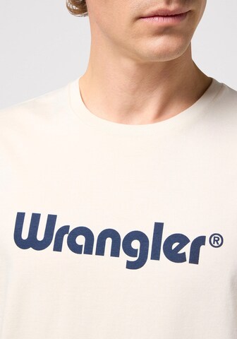 WRANGLER T-Shirt in Weiß