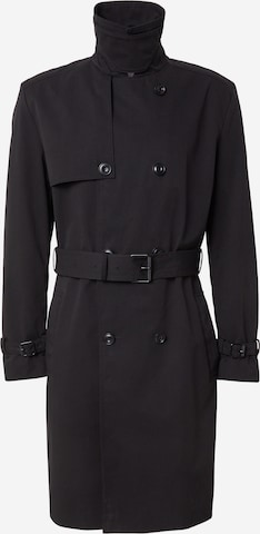 HUGO Преходно палто 'Maluks' в черно: отпред