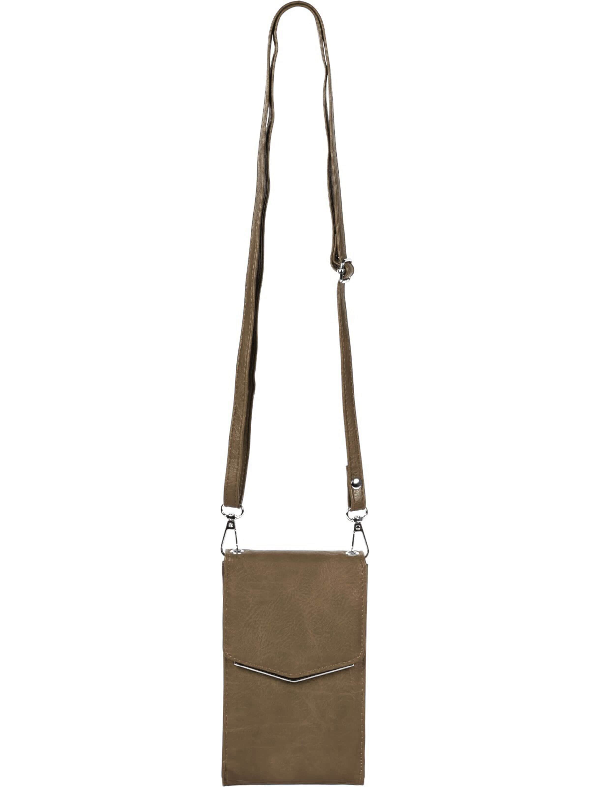 styleBREAKER Umhängetasche 'Mini Handy Umhängetasche'‌‌‌‌‌‌‌ in One Size in taupe, Produktansicht