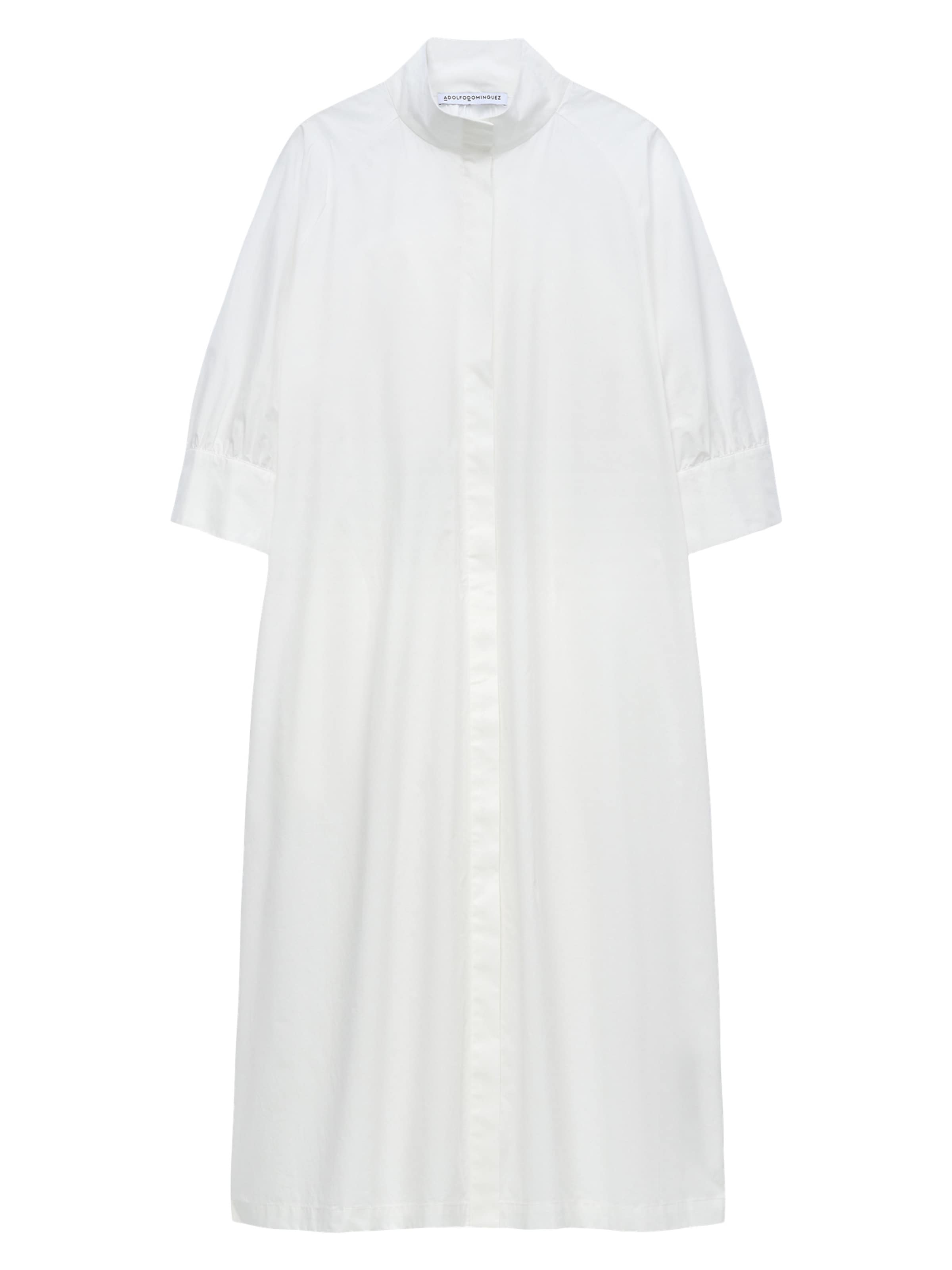 Adolfo Dominguez - Vestido em branco: frente