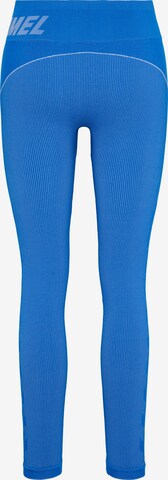 Hummel Skinny Workout Pants 'Christel' in Blue