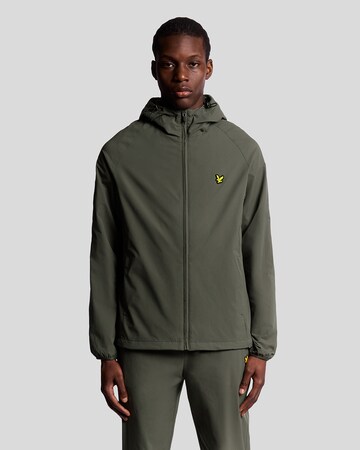 Veste mi-saison Lyle & Scott en gris : devant