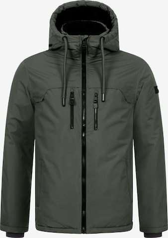 Alessandro Salvarini Winterjacke in Grau: Vorderseite