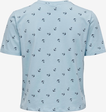 JDY T-Shirt 'Pablo' in Blau
