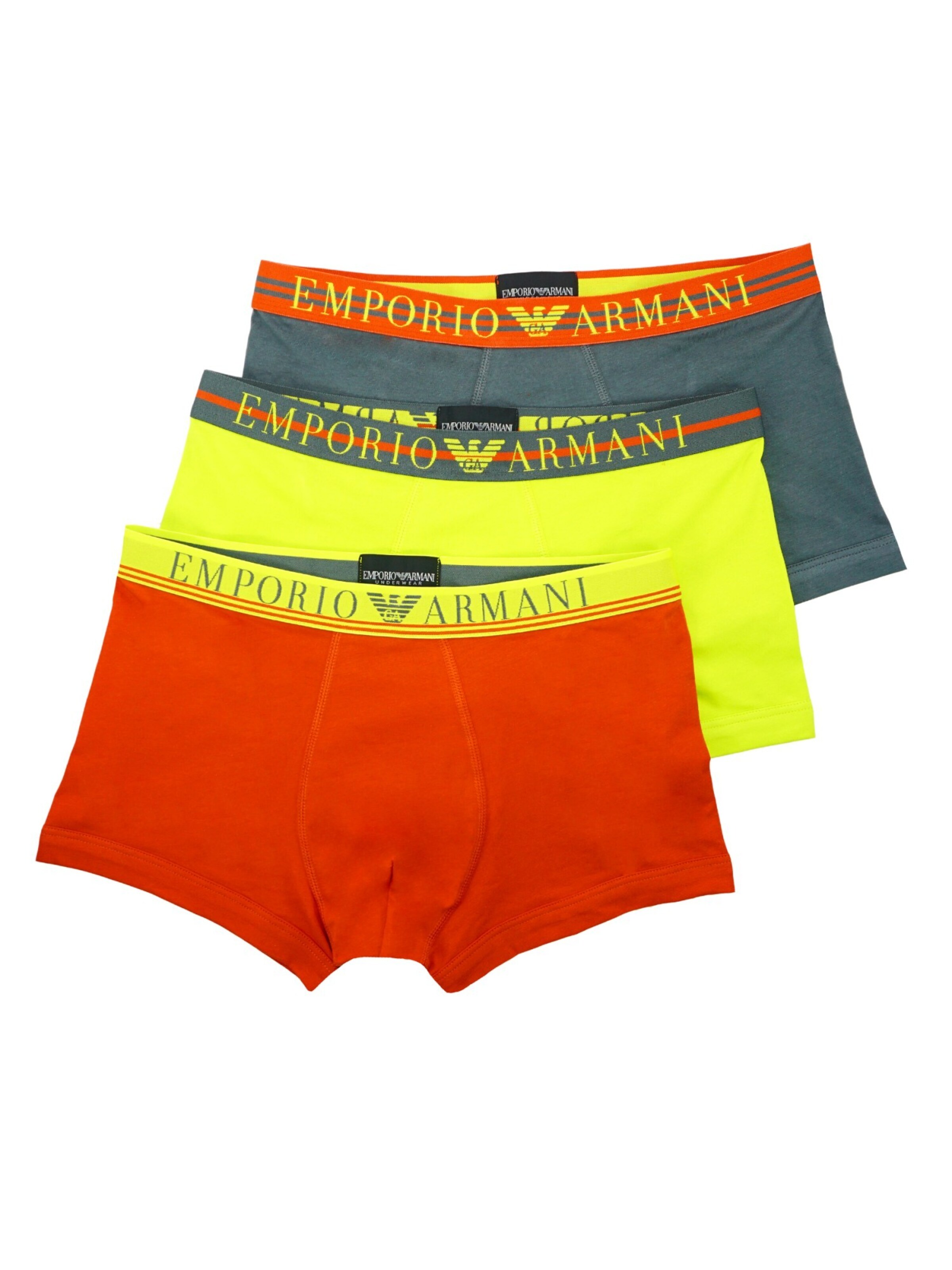 Emporio Armani Boxershorts in Geel: voorkant
