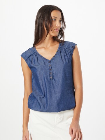 Ragwear Bluse 'SALTTY' in Blau: predná strana