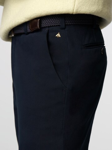 MEYER Regular Chino Pants 'Bonn' in Blue