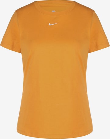 Nike Sportswear T-Shirt 'Essential' in Orange: predná strana