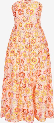 Robe 'Festival' IZIA en orange : devant