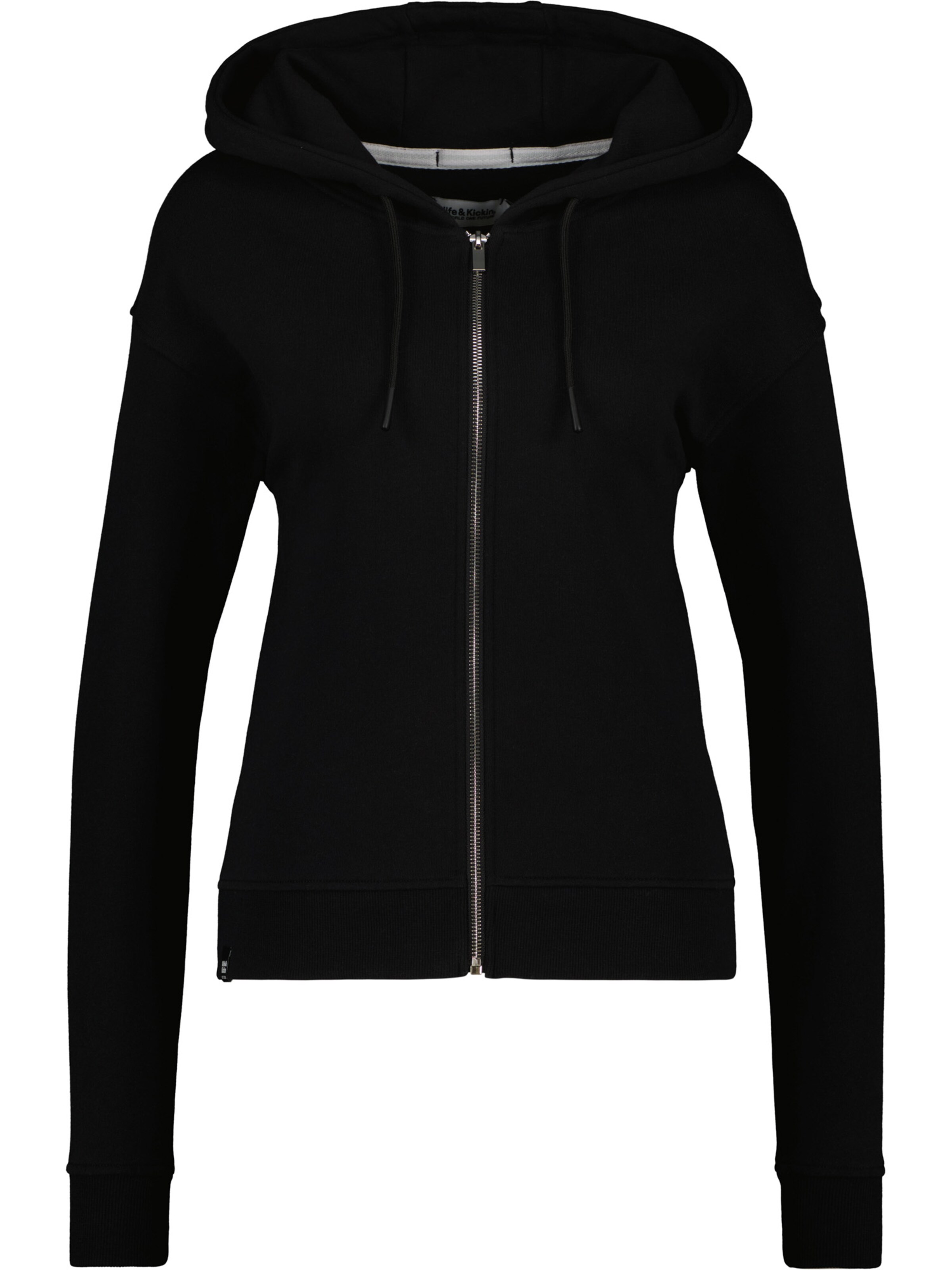 alife & kickin Sweatjakke 'RanaAK' i sort: forside