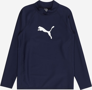 PUMA UV-suoja värissä sininen: etupuoli