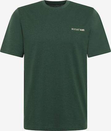 MUSTANG Shirt 'Austin ' in Grün: Vorderseite