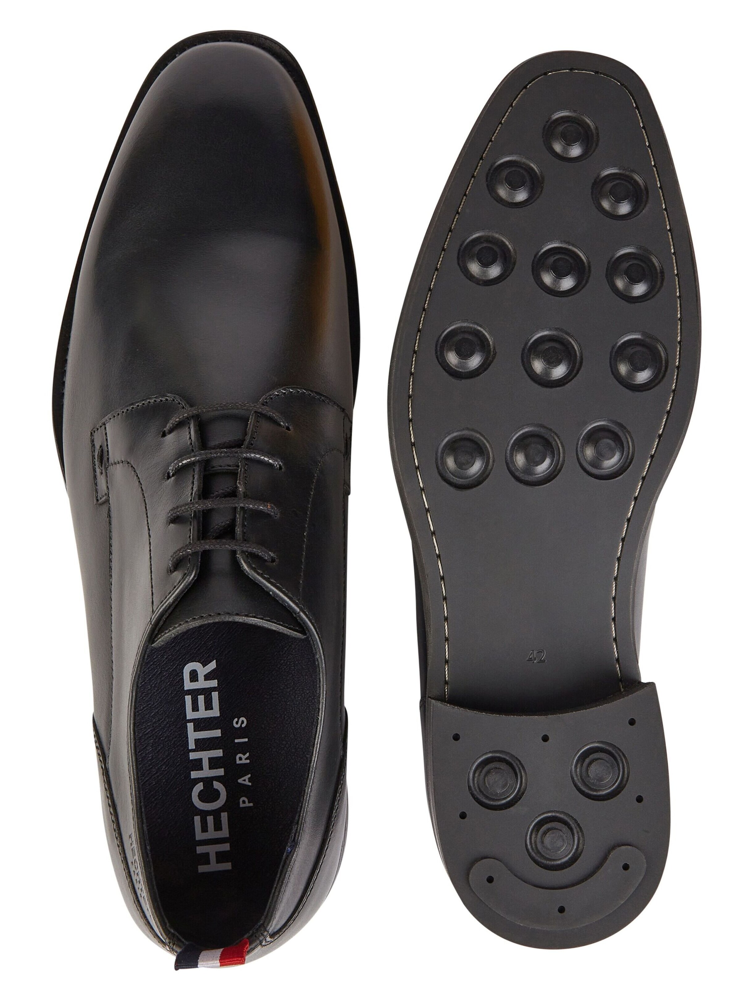 HECHTER PARIS Lace-up shoe in Black