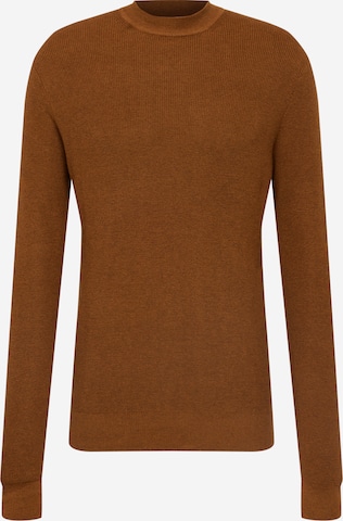 TOM TAILOR Sweater in Brown: front