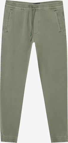 Pull&Bear Broek in Groen: voorkant