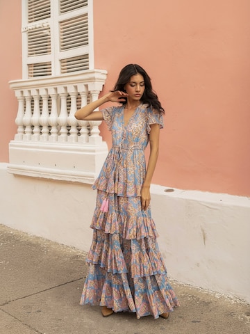 Robe 'Robe Longue Anakarina' Miss June en bleu