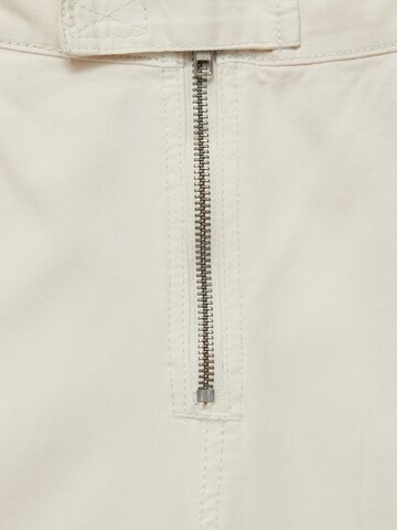 Pull&Bear Tapered Hose in Beige