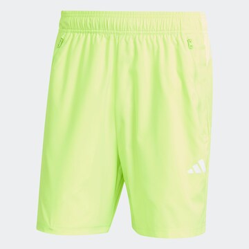 ADIDAS PERFORMANCE Regular Sports trousers 'Train Essentials' in Green: front