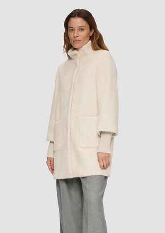 s.Oliver BLACK LABEL Tussenmantel in Beige: voorkant