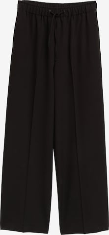 Loosefit Pantaloni con piega frontale di TOM TAILOR DENIM in nero: frontale