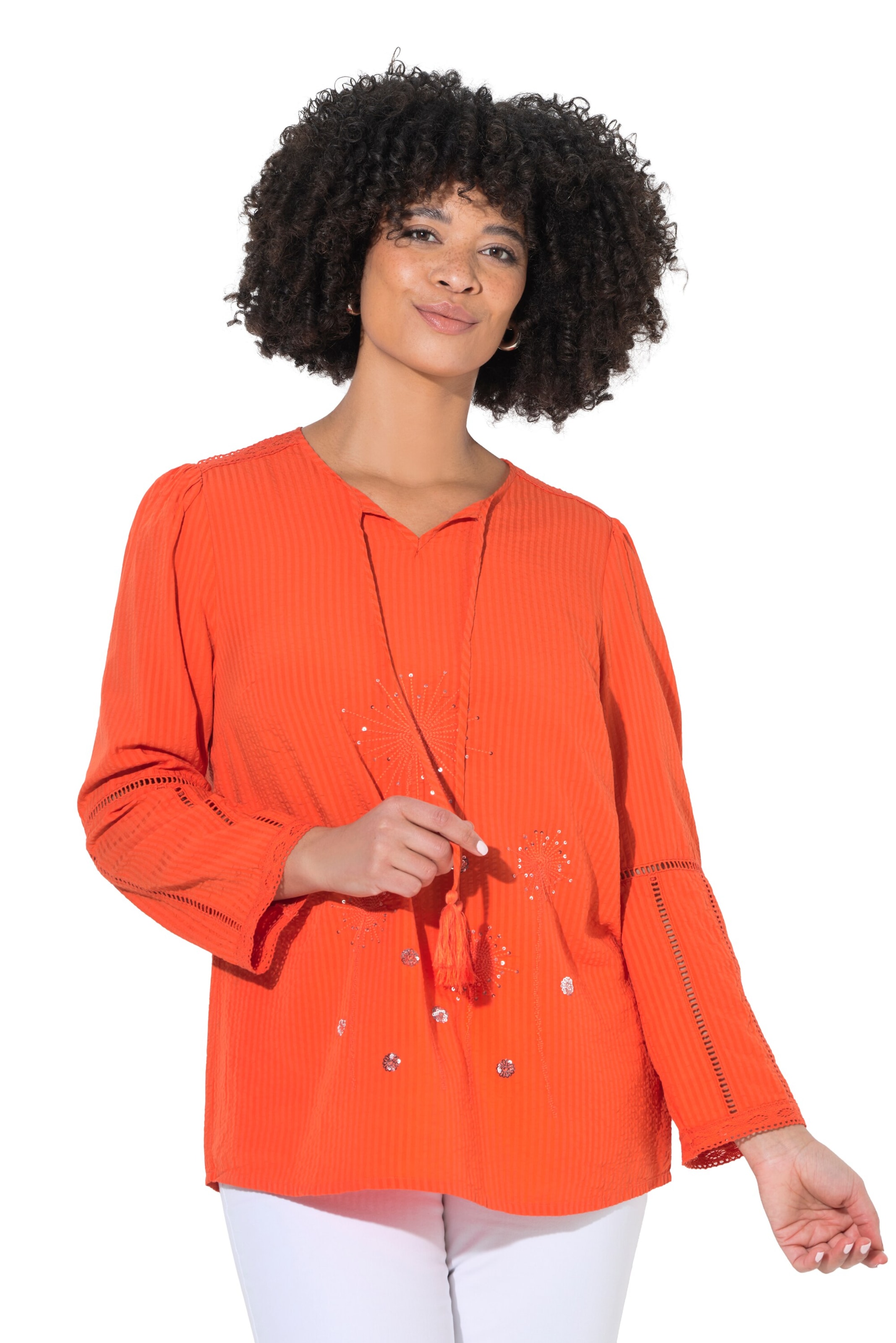 Angel of Style Blouse in Rood: voorkant