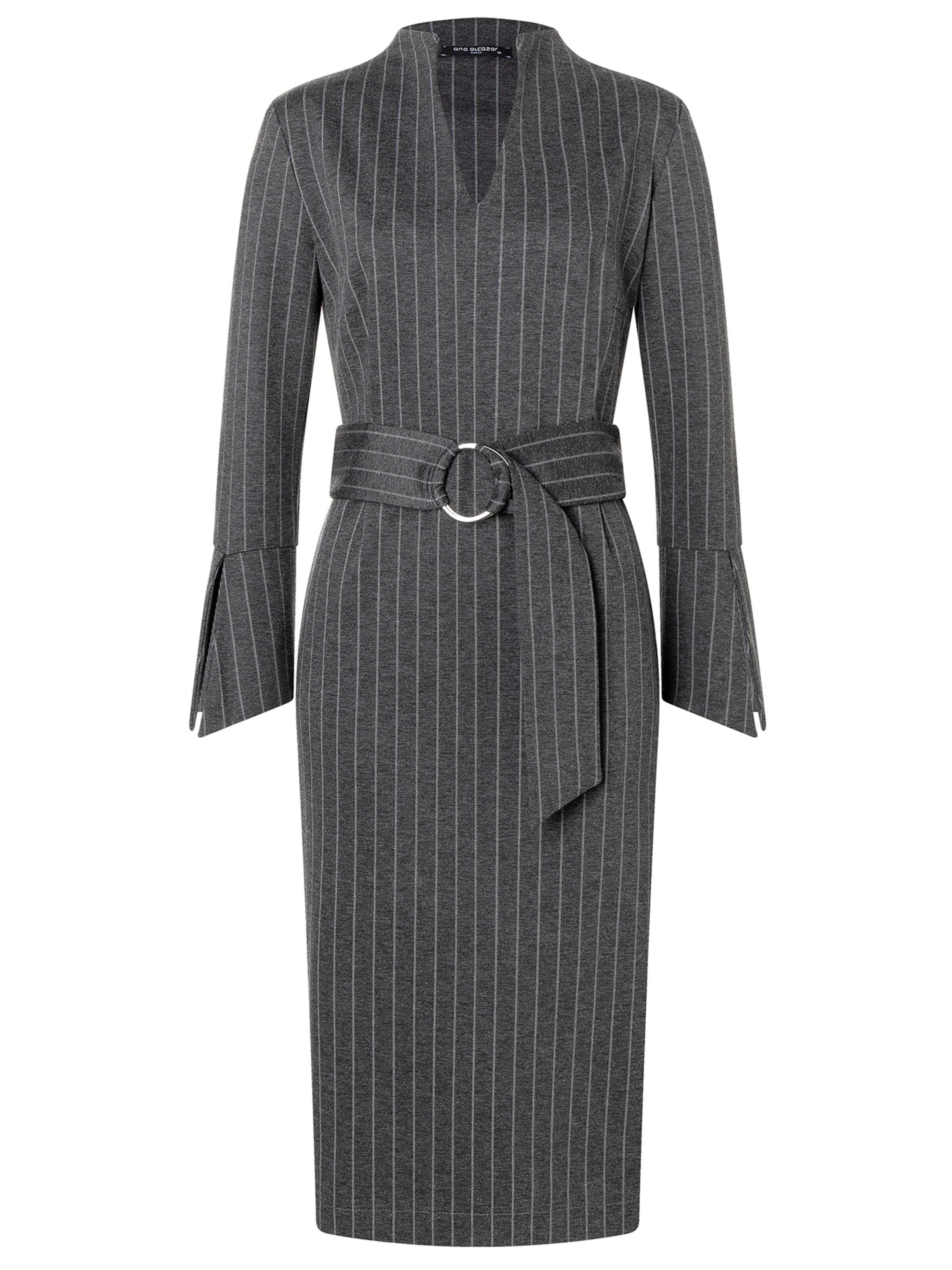 Ana Alcazar Dress 'Solina' in Grey: front