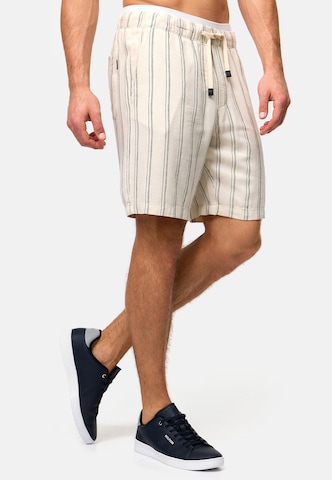 INDICODE JEANS Regular Broek in Beige