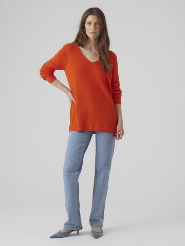 Pull-over 'New Lexsun' VERO MODA en rouge