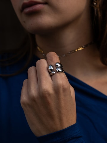 hiBALI Ring 'Chunky' in Silver