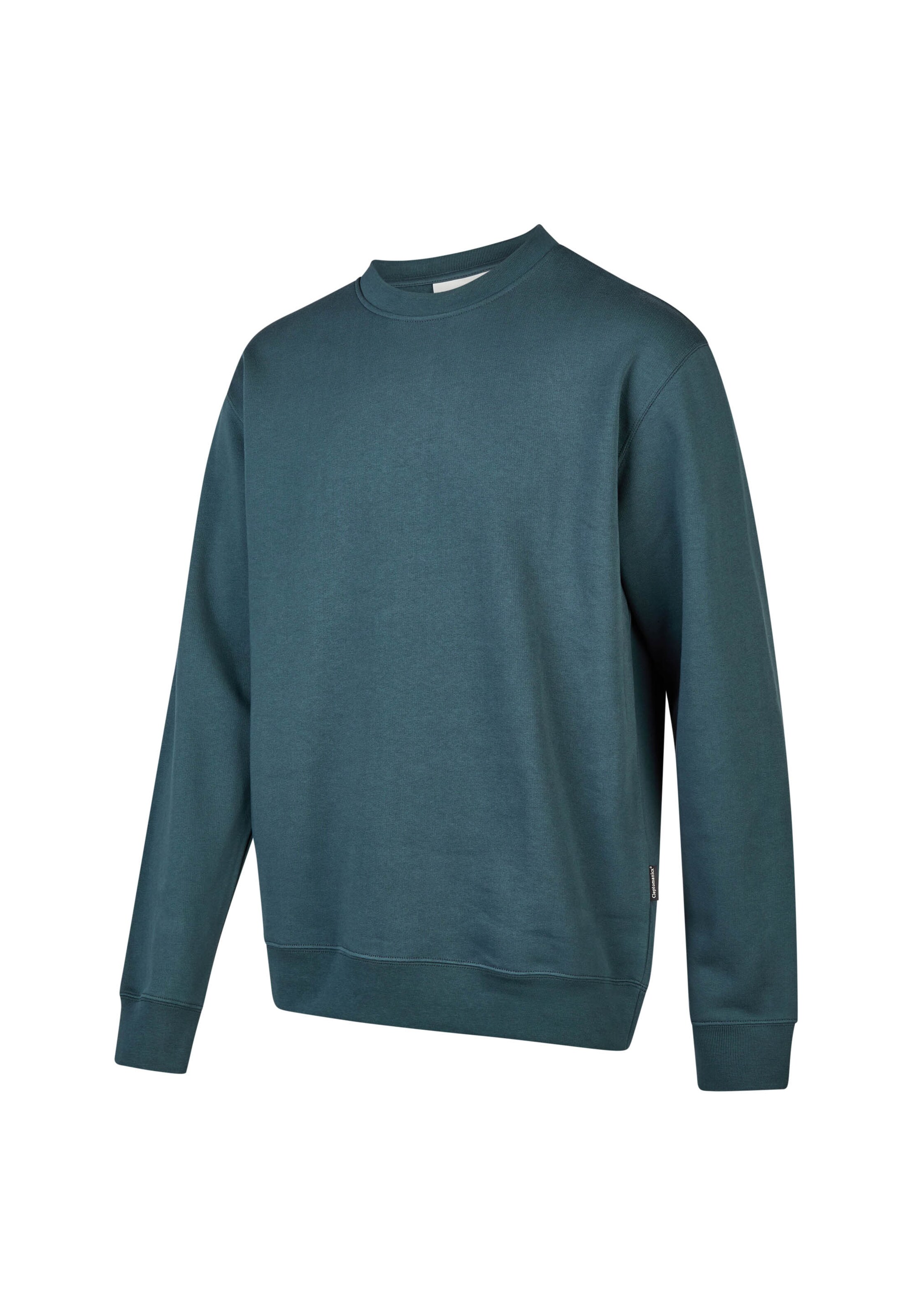 Cleptomanicx Sweatshirt 'Crewneck Ligull Classic' in Grün