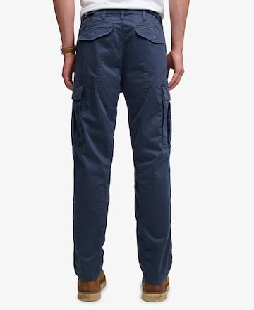 Superdry & Co Baggy Cargo Pants in Blue