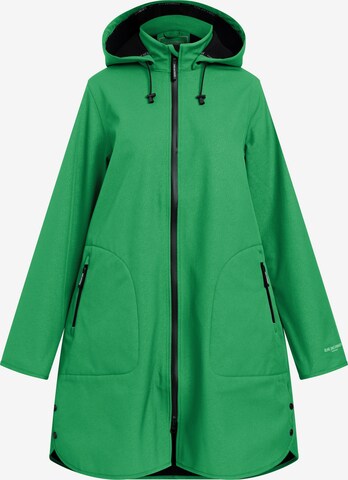 Manteau fonctionnel 'RAIN128' ILSE JACOBSEN en vert : devant