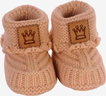 La Bortini Socken in Braun: Vorderseite